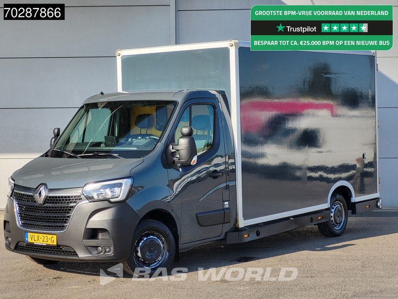 Renault Master 150PK Bakwagen Airco Cruise Luchtvering Meubelbak Plancher Verkoopwagen Foodtruck Paardenwagen 18m3 Airco Cruise control - Furgoneta caja cerrada: foto 1 Renault Master 150PK Bakwagen Airco Cruise Luchtvering Meubelbak Plancher Verkoopwagen Foodtruck Paardenwagen 18m3 Airco Cruise control - Furgoneta caja cerrada: foto 1