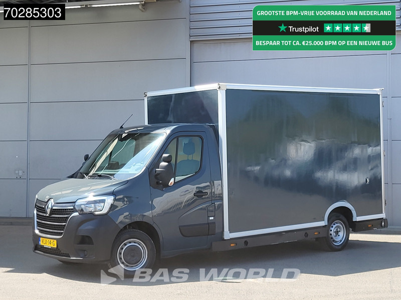 Renault Master 150PK Bakwagen Airco Cruise Luchtvering Meubelbak Plancher Verkoopwagen Foodtruck Paardenwagen 18m3 Airco Cruise control - Furgoneta caja cerrada: foto 1 Renault Master 150PK Bakwagen Airco Cruise Luchtvering Meubelbak Plancher Verkoopwagen Foodtruck Paardenwagen 18m3 Airco Cruise control - Furgoneta caja cerrada: foto 1