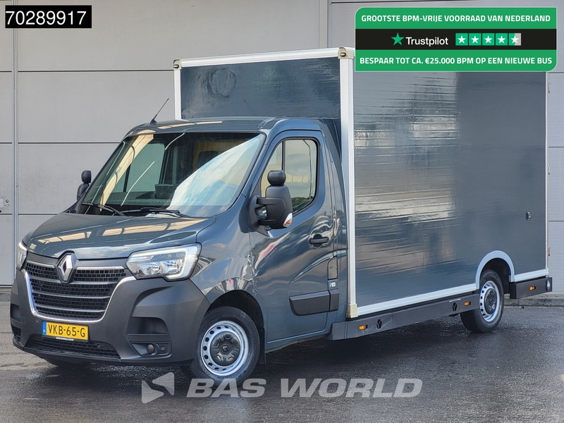 Renault Master 150PK Bakwagen Luchtvering Airco Cruise Meubelbak Plancher Verkoopwagen Foodtruck Paardenwagen 18m3 Airco Cruise control - Furgoneta caja cerrada: foto 1 Renault Master 150PK Bakwagen Luchtvering Airco Cruise Meubelbak Plancher Verkoopwagen Foodtruck Paardenwagen 18m3 Airco Cruise control - Furgoneta caja cerrada: foto 1