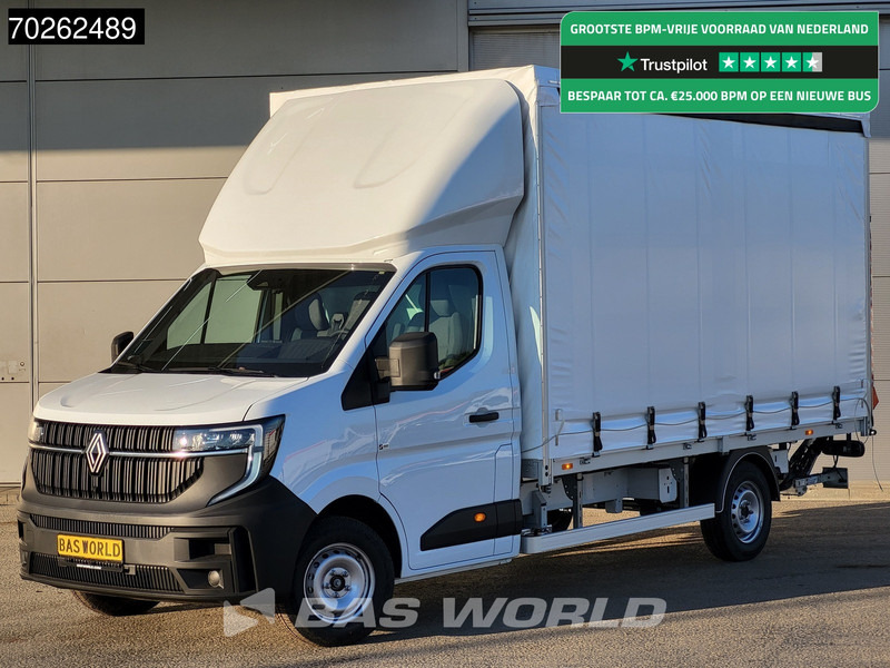 Renault Master 170pk 2025model BPM vrij!! Laadklep Schuifzeil Carplay LED Airco Cruise Bakwagen Meubelbak Zeilenwagen Schuifzeilen Plane Airco Cruise - Furgoneta con caja de lona: foto 1 Renault Master 170pk 2025model BPM vrij!! Laadklep Schuifzeil Carplay LED Airco Cruise Bakwagen Meubelbak Zeilenwagen Schuifzeilen Plane Airco Cruise - Furgoneta con caja de lona: foto 1
