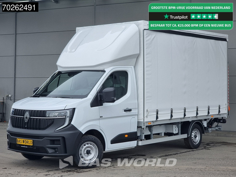 Renault Master 170pk Schuifzeilen met Laadklep 2025 Model LED Carplay Airco Cruise Schuifzeil Zeilen Koffer Meubelbak 21m3 Airco Cruise control - Furgoneta con caja de lona: foto 1 Renault Master 170pk Schuifzeilen met Laadklep 2025 Model LED Carplay Airco Cruise Schuifzeil Zeilen Koffer Meubelbak 21m3 Airco Cruise control - Furgoneta con caja de lona: foto 1