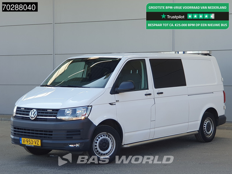 Volkswagen Transporter 150PK Dubbel Cabine Automaat L2H1 Navi Trekhaak Airco Cruise Parkeersensoren Werkplaatsinrichting L2 DC Mixto Doka 4m3 Airco Trekhaak - Furgoneta pequeña: foto 1 Volkswagen Transporter 150PK Dubbel Cabine Automaat L2H1 Navi Trekhaak Airco Cruise Parkeersensoren Werkplaatsinrichting L2 DC Mixto Doka 4m3 Airco Trekhaak - Furgoneta pequeña: foto 1