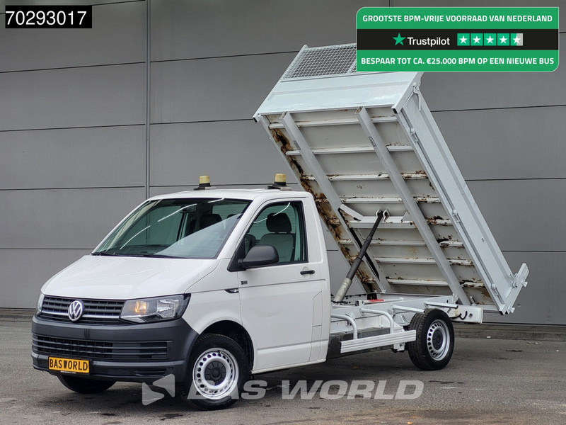Volkswagen Transporter 150PK Kipper Trekhaak Euro6 Tipper Benne Kieper Trekhaak - Caja abierta furgoneta: foto 1 Volkswagen Transporter 150PK Kipper Trekhaak Euro6 Tipper Benne Kieper Trekhaak - Caja abierta furgoneta: foto 1