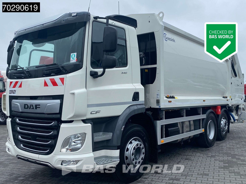 DAF CF 340 CF 6X2 NEW! Geesink 21m3 Automatic Steering Axle Euro 6 - Camión de basura: foto 1 DAF CF 340 CF 6X2 NEW! Geesink 21m3 Automatic Steering Axle Euro 6 - Camión de basura: foto 1