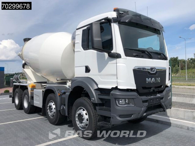 MAN TGS 35.440 8X4 NEW! 10m3 FML mixer Automatic Steel suspension Euro 6 - Camión hormigonera: foto 3 MAN TGS 35.440 8X4 NEW! 10m3 FML mixer Automatic Steel suspension Euro 6 - Camión hormigonera: foto 3
