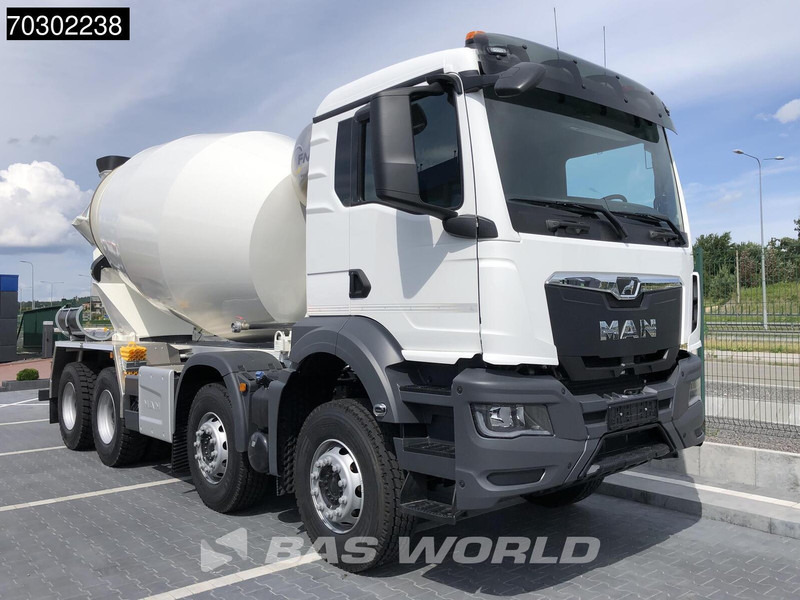 MAN TGS 41.400 8X4 10m3 FML mixer Steelsuspension Manual Airco EURO 2 - Camión hormigonera: foto 3 MAN TGS 41.400 8X4 10m3 FML mixer Steelsuspension Manual Airco EURO 2 - Camión hormigonera: foto 3
