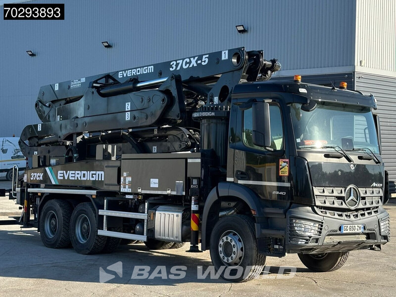Mercedes-Benz Arocs 2840 Arocs 6X4 NEW! Everdigm 37CX-5 concrete pump Steel Suspension Automatic Euro 6 - Bomba de hormigón: foto 3 Mercedes-Benz Arocs 2840 Arocs 6X4 NEW! Everdigm 37CX-5 concrete pump Steel Suspension Automatic Euro 6 - Bomba de hormigón: foto 3