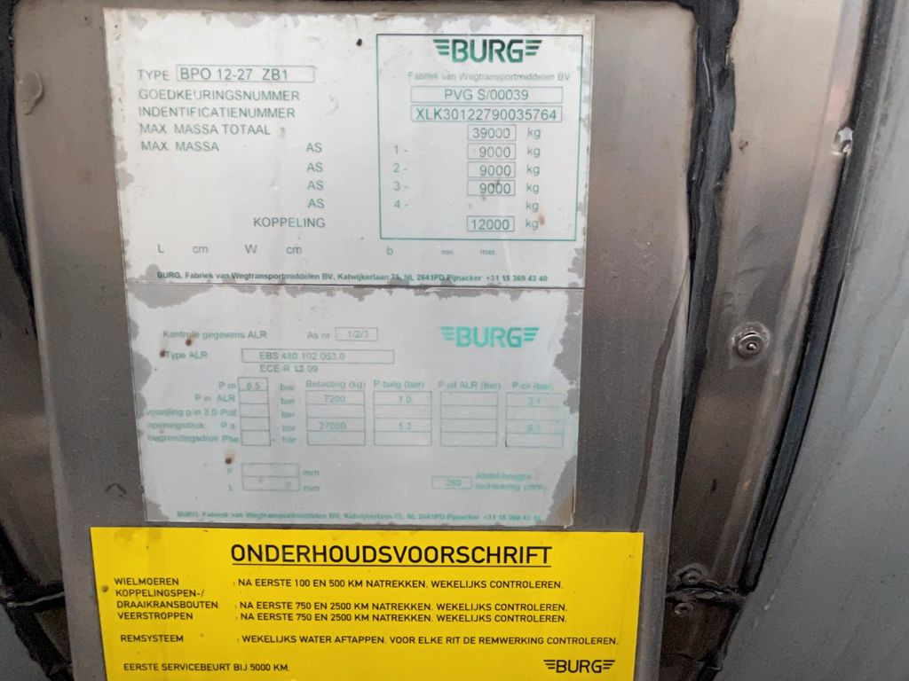 Semirremolque cisterna Lag BURG Holvrieka: foto 8 Semirremolque cisterna Lag BURG Holvrieka: foto 8