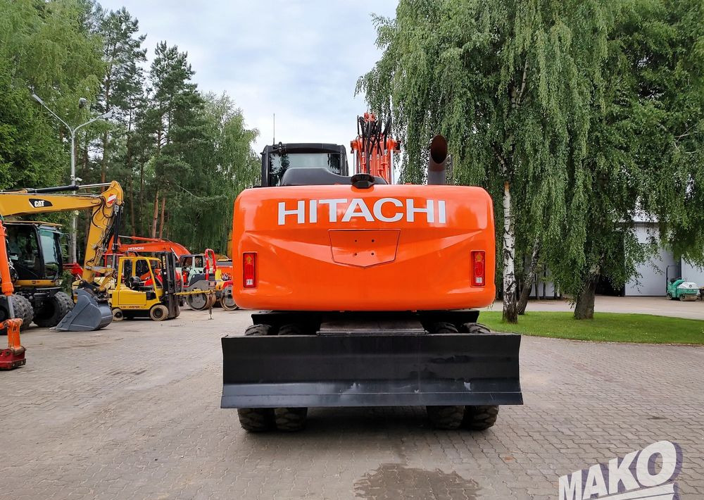 Hitachi ZX 140 - Excavadora de ruedas: foto 3 Hitachi ZX 140 - Excavadora de ruedas: foto 3