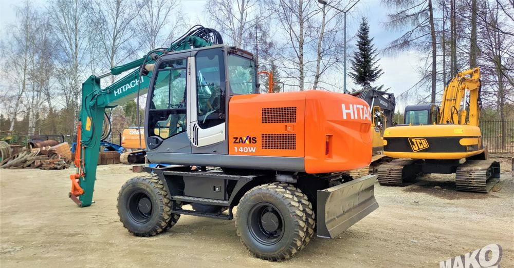 Hitachi ZX140W-3 - Excavadora de ruedas: foto 2 Hitachi ZX140W-3 - Excavadora de ruedas: foto 2