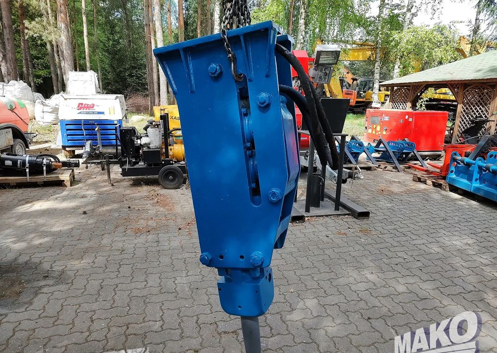 Młot hydrauliczny Krupp HM600 760kg do koparki - Implemento para Maquinaria de construcción: foto 1 Młot hydrauliczny Krupp HM600 760kg do koparki - Implemento para Maquinaria de construcción: foto 1