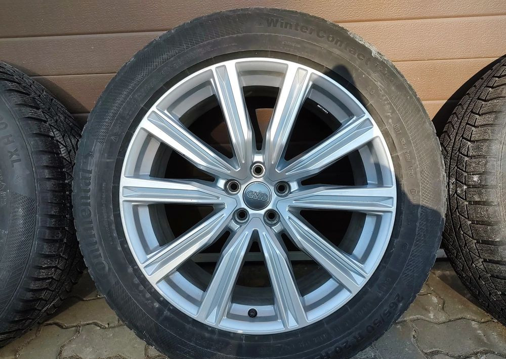 Koła felgi aluminiowe Audi Q8 SQ8 z oponami zimowymi Continental WinterContact TS850P 265/50 R20 H XL - Rueda completa para Coche: foto 3 Koła felgi aluminiowe Audi Q8 SQ8 z oponami zimowymi Continental WinterContact TS850P 265/50 R20 H XL - Rueda completa para Coche: foto 3