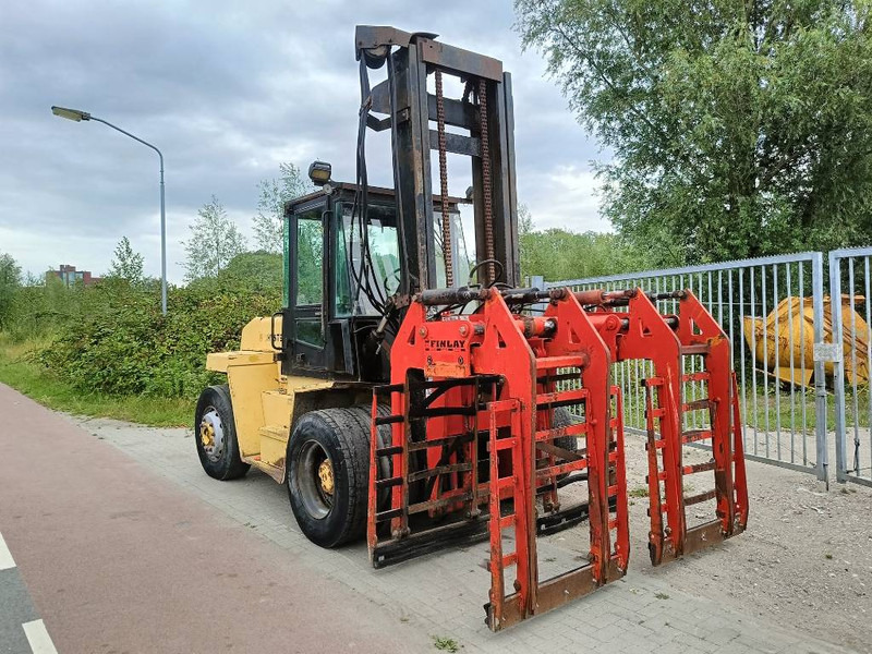 Hyster H 12.00 XL 12 ton heftruck met stenenklem forklift - Carretilla elevadora diésel: foto 5 Hyster H 12.00 XL 12 ton heftruck met stenenklem forklift - Carretilla elevadora diésel: foto 5