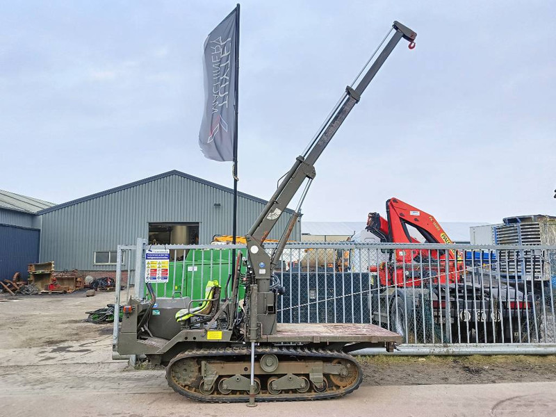 Yanmar C 30 R rups tracked dumper + crane 980 kg winch - Dúmper: foto 1 Yanmar C 30 R rups tracked dumper + crane 980 kg winch - Dúmper: foto 1