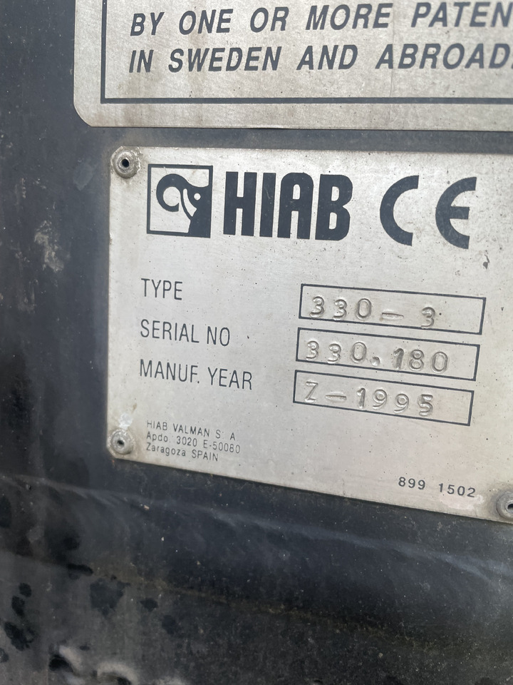 MAN F2000 413 6x2 Manual CRANE Hiab 330+jib 90 21m - Cabeza tractora: foto 4 MAN F2000 413 6x2 Manual CRANE Hiab 330+jib 90 21m - Cabeza tractora: foto 4