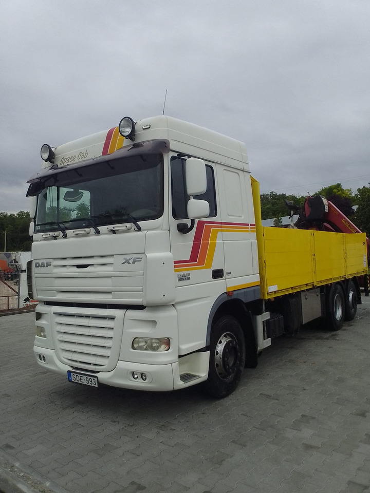 DAF Xf 105.410 Manual 6x2 Palfinger Pk18500 EXCELENT - Camión grúa: foto 1 DAF Xf 105.410 Manual 6x2 Palfinger Pk18500 EXCELENT - Camión grúa: foto 1