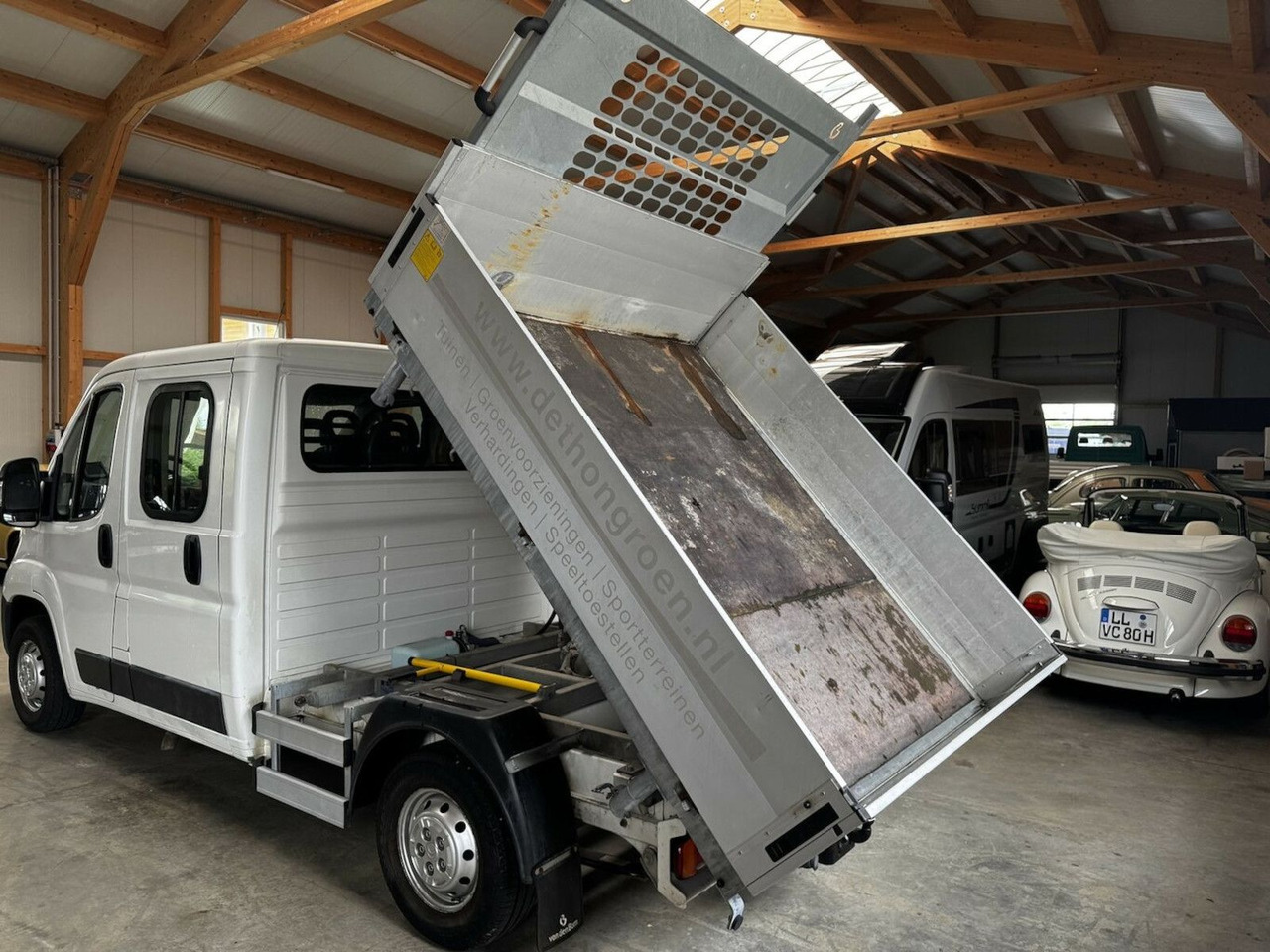Fiat Ducato Jumper 2.2 HDI Doka 3-Seiten Kipper - Volquete furgoneta, Furgoneta combi: foto 2 Fiat Ducato Jumper 2.2 HDI Doka 3-Seiten Kipper - Volquete furgoneta, Furgoneta combi: foto 2
