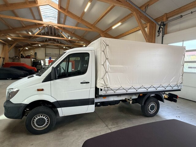 MERCEDES-BENZ Sprinter 316 CDI Pritsche 4x4 Allrad Plane... - Furgoneta con caja de lona: foto 2 MERCEDES-BENZ Sprinter 316 CDI Pritsche 4x4 Allrad Plane... - Furgoneta con caja de lona: foto 2