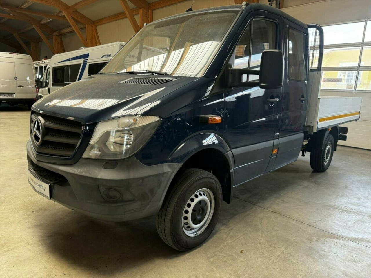Mercedes-Benz Sprinter 313 CDI Doka 4x4 Autom. AHK 3.5t - Caja abierta furgoneta, Furgoneta combi: foto 2 Mercedes-Benz Sprinter 313 CDI Doka 4x4 Autom. AHK 3.5t - Caja abierta furgoneta, Furgoneta combi: foto 2