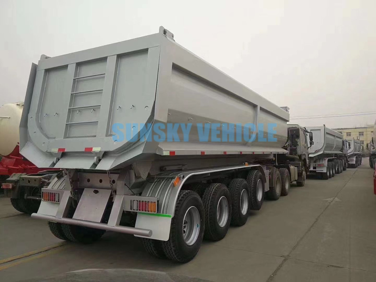 SUNSKY 3/4-Axle Dump Trailer - Semirremolque volquete: foto 5 SUNSKY 3/4-Axle Dump Trailer - Semirremolque volquete: foto 5