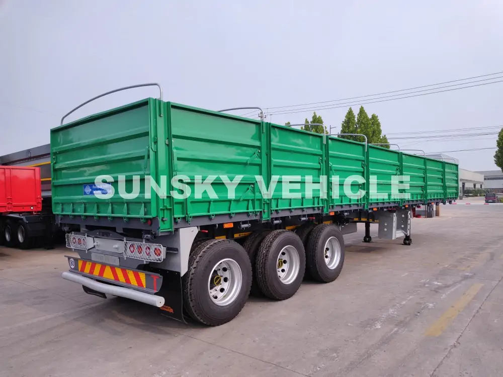 SUNSKY HENRED TYPRE DROPSIDE TRAILER - Semirremolque plataforma/ Caja abierta: foto 4 SUNSKY HENRED TYPRE DROPSIDE TRAILER - Semirremolque plataforma/ Caja abierta: foto 4