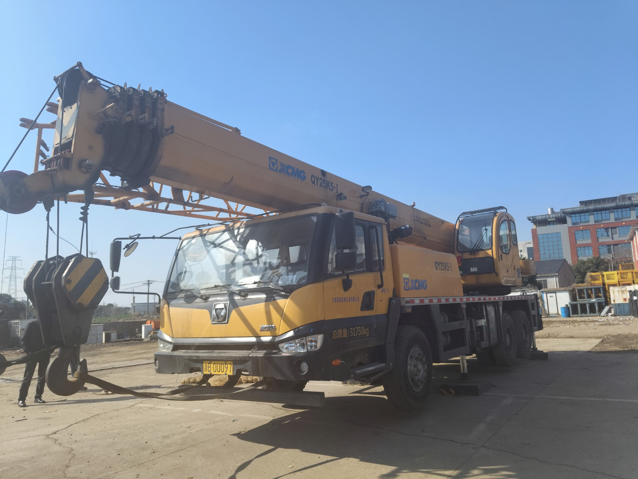 XCMG Official QY25K5-1 Used Truck Mounted Crane 25T Construction Mini Mobile Crane For Sale - Autogrúa: foto 3 XCMG Official QY25K5-1 Used Truck Mounted Crane 25T Construction Mini Mobile Crane For Sale - Autogrúa: foto 3