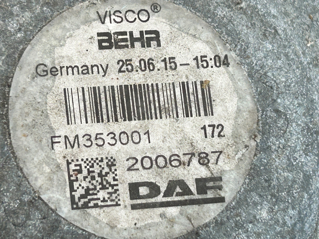 DAF VISCO VISCOTIC CLUTCH XF 106 460 - Ventilador para Camión: foto 5 DAF VISCO VISCOTIC CLUTCH XF 106 460 - Ventilador para Camión: foto 5