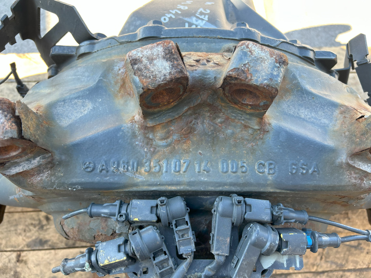 MERCEDES AXLE + HUBS R440-13,0 2,733 ACTROS MP4 - Eje posterior: foto 2 MERCEDES AXLE + HUBS R440-13,0 2,733 ACTROS MP4 - Eje posterior: foto 2