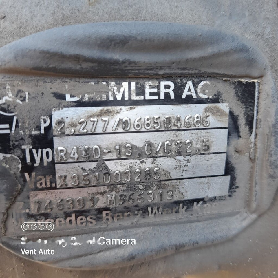 Mercedes-Benz ACTROS MP4 RATIO : 2,277 TYP: R440-13 RATIO : 2,277 - Diferencial para Camión: foto 3 Mercedes-Benz ACTROS MP4 RATIO : 2,277 TYP: R440-13 RATIO : 2,277 - Diferencial para Camión: foto 3