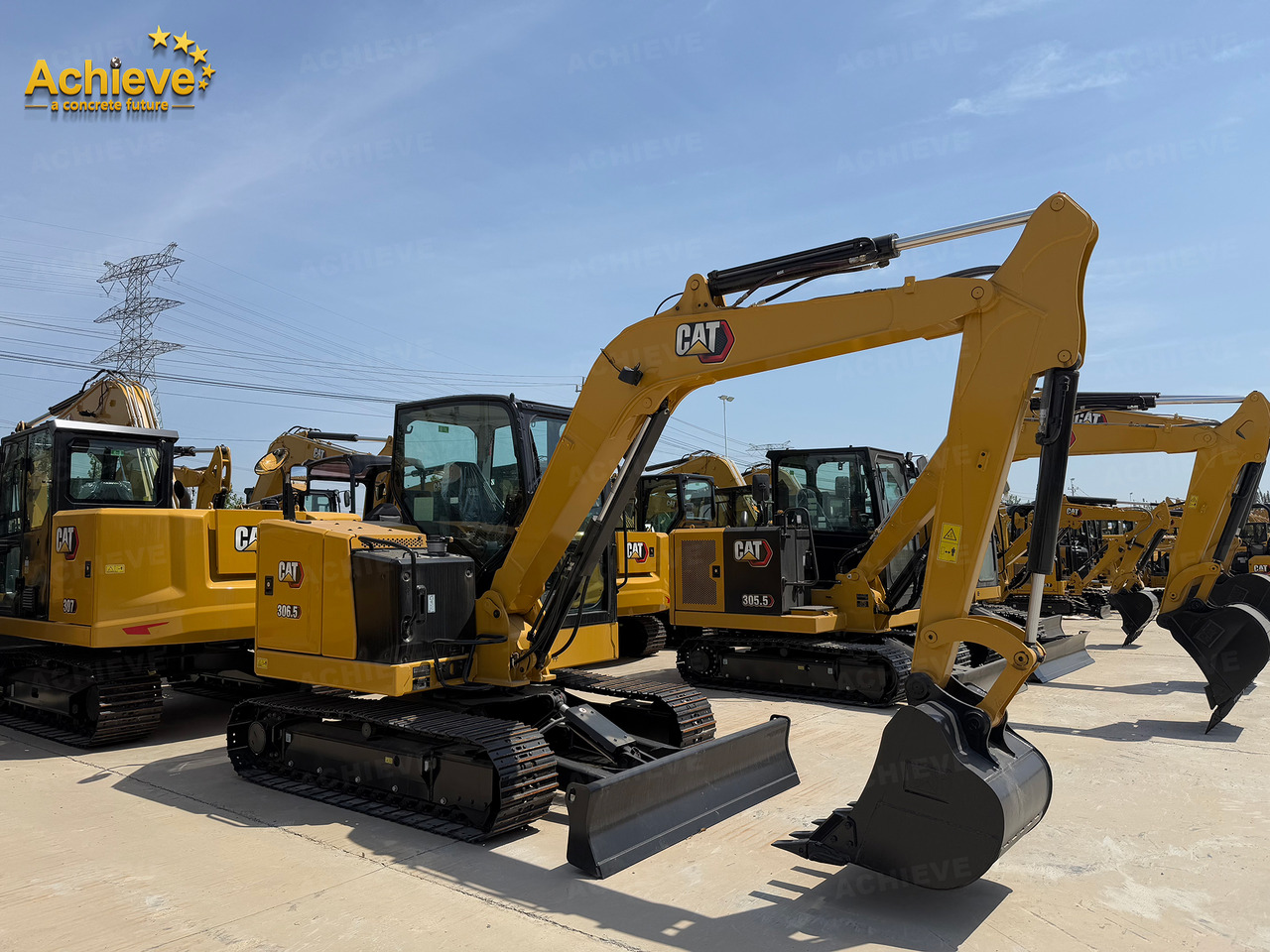 CATERPILLAR CAT®2025 306.5 Mini Hydraulic Excavator UD 0.25 m³ 36.5/2400 kw/rpm C2.4T 105 L【ACHIEVE】 TOP CONDITION!!! - Excavadora de cadenas: foto 1 CATERPILLAR CAT®2025 306.5 Mini Hydraulic Excavator UD 0.25 m³ 36.5/2400 kw/rpm C2.4T 105 L【ACHIEVE】 TOP CONDITION!!! - Excavadora de cadenas: foto 1