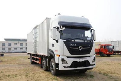 8-Wheeler Cargo Truck Dongfeng 25 Ton Truck - Camión caja cerrada: foto 1 8-Wheeler Cargo Truck Dongfeng 25 Ton Truck - Camión caja cerrada: foto 1