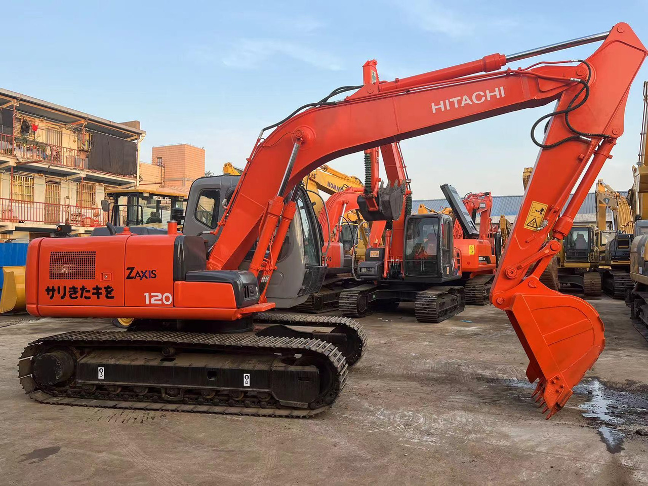 Hitachi ZX120-6 Japan Origin Used Excavator - Excavadora de cadenas: foto 1 Hitachi ZX120-6 Japan Origin Used Excavator - Excavadora de cadenas: foto 1