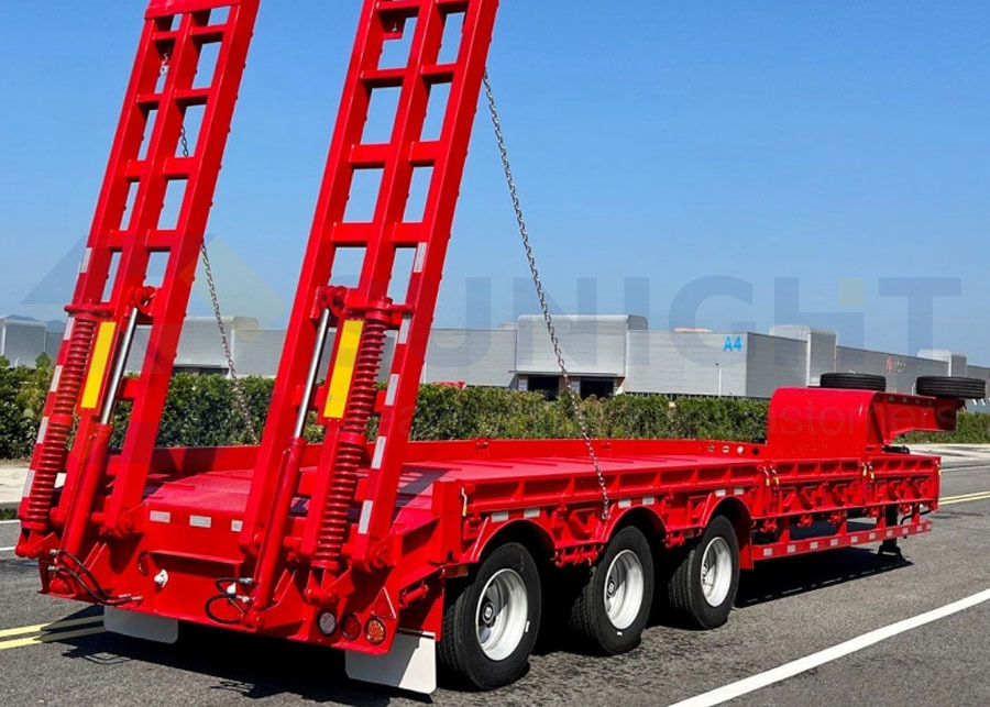 New Lowbed Semi Trailer 2 Axle, 3Axle, 4-8 Axle New Lowbed Semi Trailer for Transport construction & large equipments - Semirremolque volquete: foto 2 New Lowbed Semi Trailer 2 Axle, 3Axle, 4-8 Axle New Lowbed Semi Trailer for Transport construction & large equipments - Semirremolque volquete: foto 2