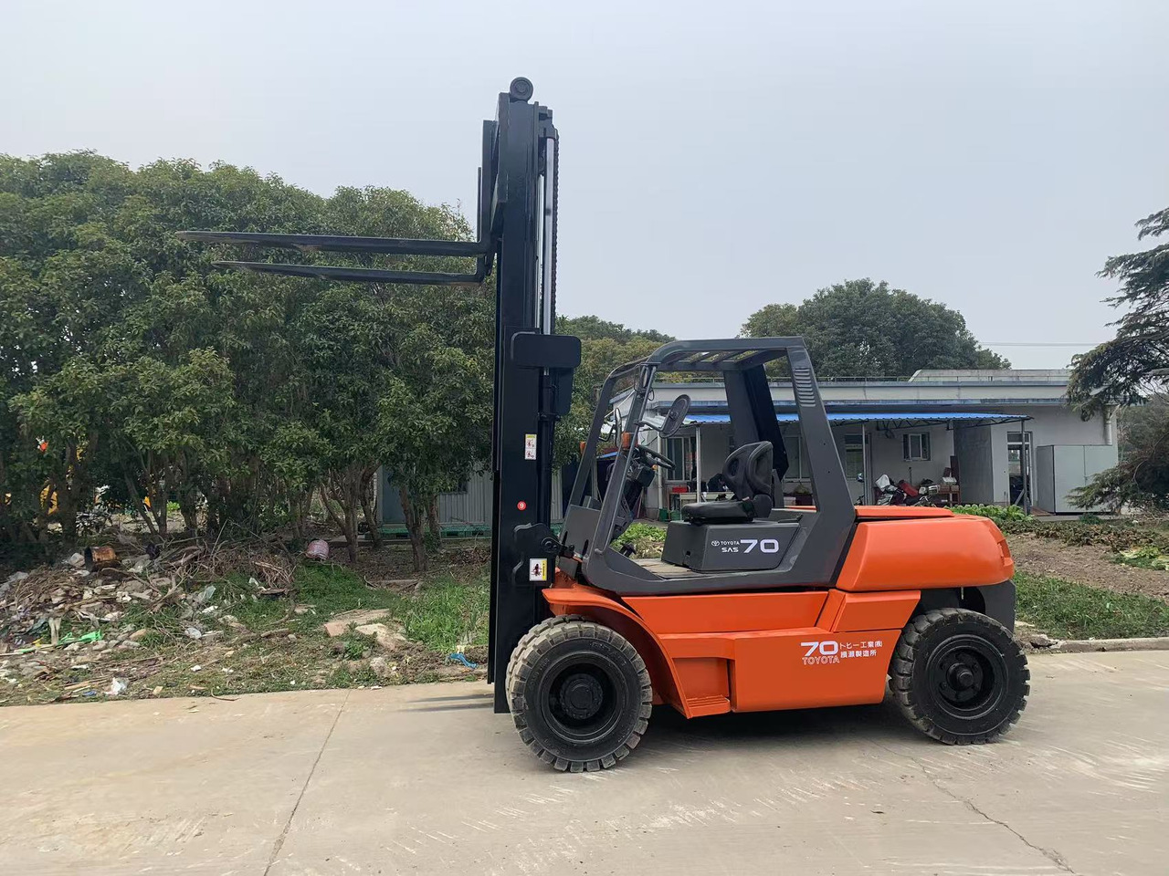 Toyota FD70 Secondhand 7 ton Forklift - Carretilla elevadora diésel: foto 1 Toyota FD70 Secondhand 7 ton Forklift - Carretilla elevadora diésel: foto 1