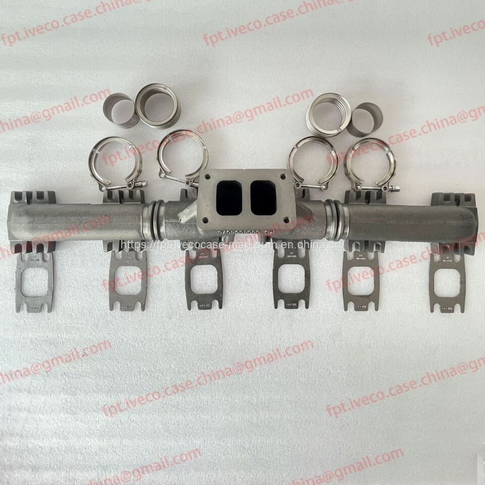 FPT IVECO CASE Cursor11 F3GFE613A B001 5801863562 EXHAUST MANIFOLD 504027315 - Colector de escape: foto 3 FPT IVECO CASE Cursor11 F3GFE613A B001 5801863562 EXHAUST MANIFOLD 504027315 - Colector de escape: foto 3