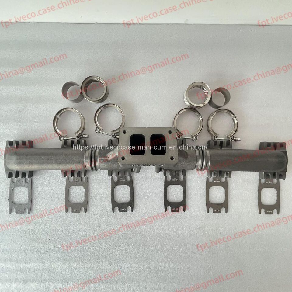 FPT IVECO CASE Cursor13 F3BE0684A B001 504003647 EXHAUST MANIFOLD 99443710 - Colector de escape: foto 3 FPT IVECO CASE Cursor13 F3BE0684A B001 504003647 EXHAUST MANIFOLD 99443710 - Colector de escape: foto 3