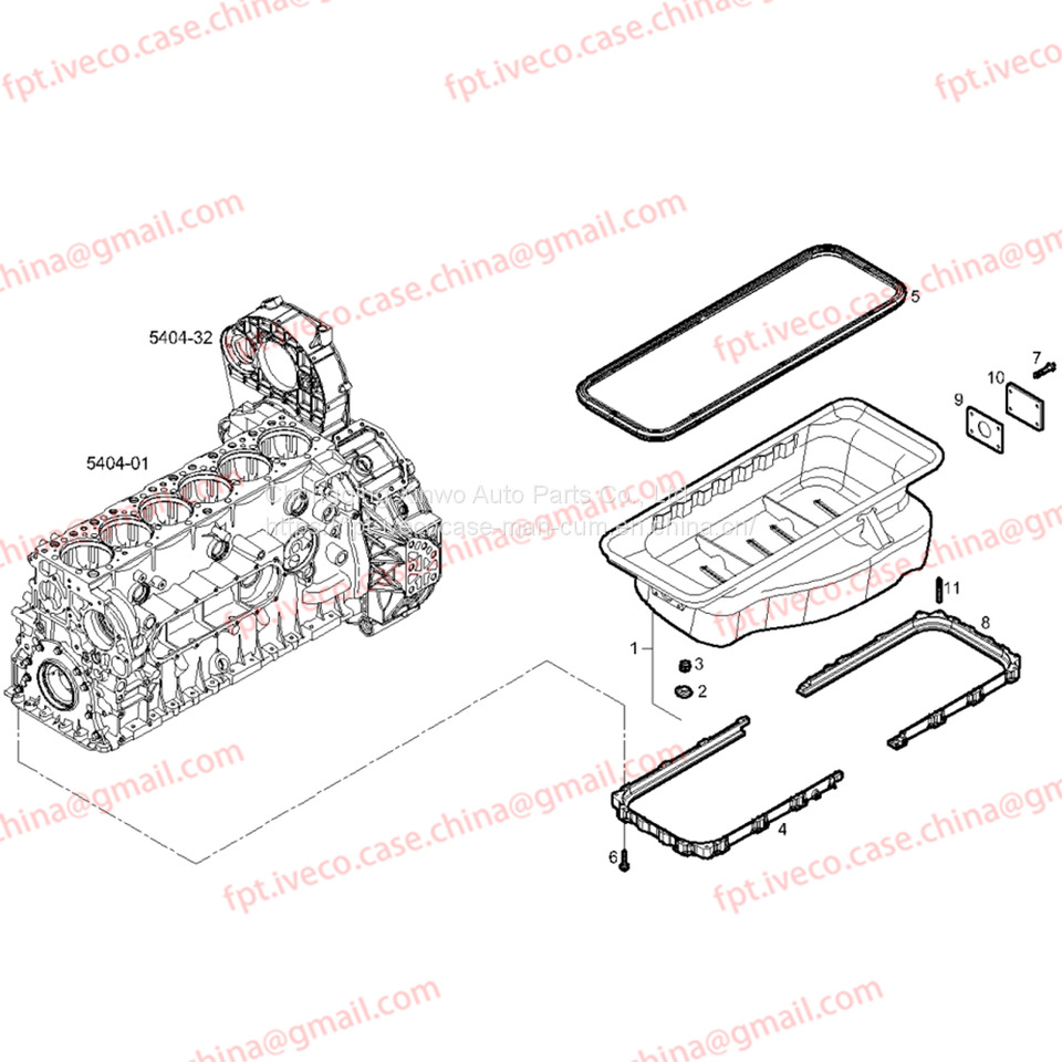 FPT IVECO CASE Cursor9Bus F2CFE612D*J231/F2CFE612A*J098 5802748674 oil pan 5801668914 - Motor y piezas para Autobús: foto 4 FPT IVECO CASE Cursor9Bus F2CFE612D*J231/F2CFE612A*J098 5802748674 oil pan 5801668914 - Motor y piezas para Autobús: foto 4