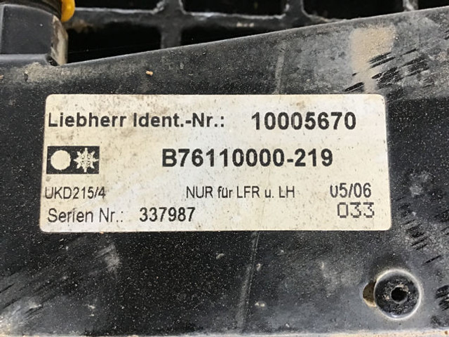 Liebherr Capacitor Unit - Pieza de aire acondicionado: foto 1 Liebherr Capacitor Unit - Pieza de aire acondicionado: foto 1