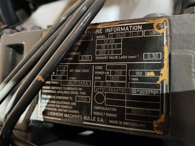 Motor Liebherr D9406TI-E: foto 8 Motor Liebherr D9406TI-E: foto 8