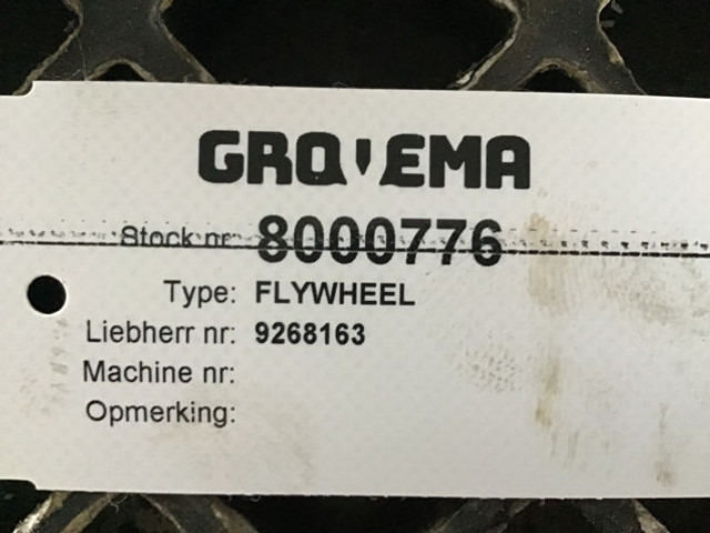 Liebherr Flywheel - Volante de inercia: foto 3 Liebherr Flywheel - Volante de inercia: foto 3