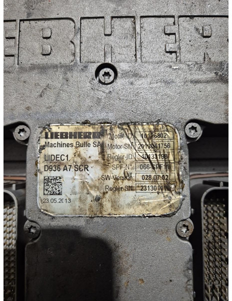 Liebherr Motor Control Device - Unidad de control: foto 2 Liebherr Motor Control Device - Unidad de control: foto 2