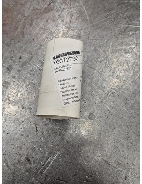 Liebherr Sticker - Parachoques: foto 1 Liebherr Sticker - Parachoques: foto 1