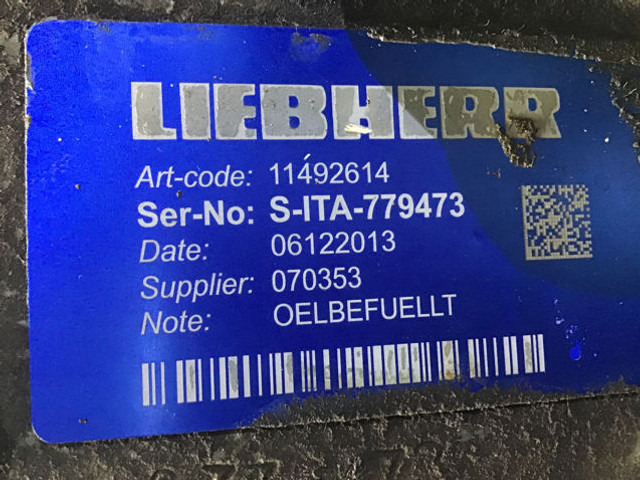 Liebherr Travel Gearbox - Caja de cambios: foto 5 Liebherr Travel Gearbox - Caja de cambios: foto 5