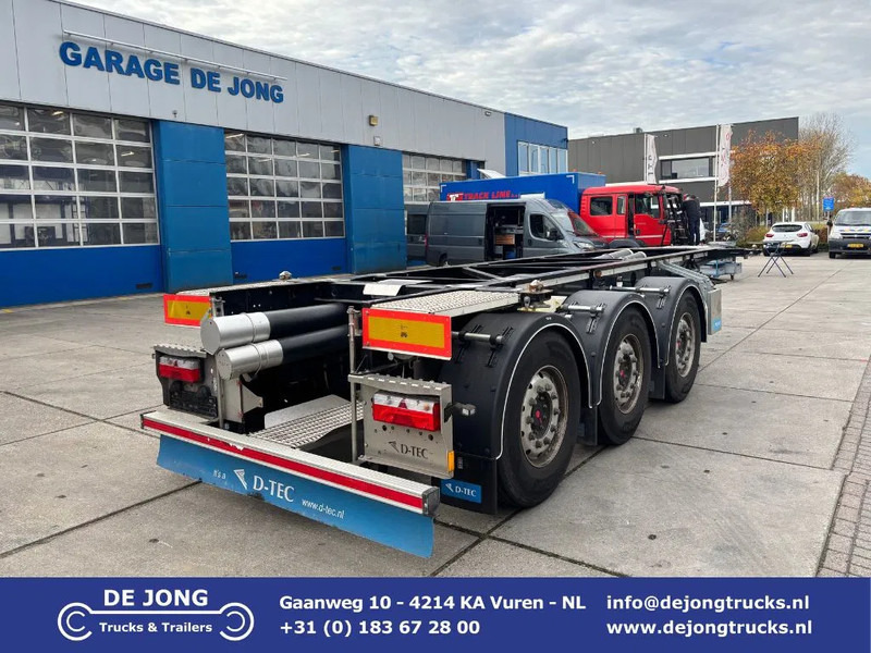 D-Tec CC-20-3-T / 20 FT ADR Tank Chassis / SAF Disc - Semirremolque portacontenedore/ Intercambiable: foto 1 D-Tec CC-20-3-T / 20 FT ADR Tank Chassis / SAF Disc - Semirremolque portacontenedore/ Intercambiable: foto 1