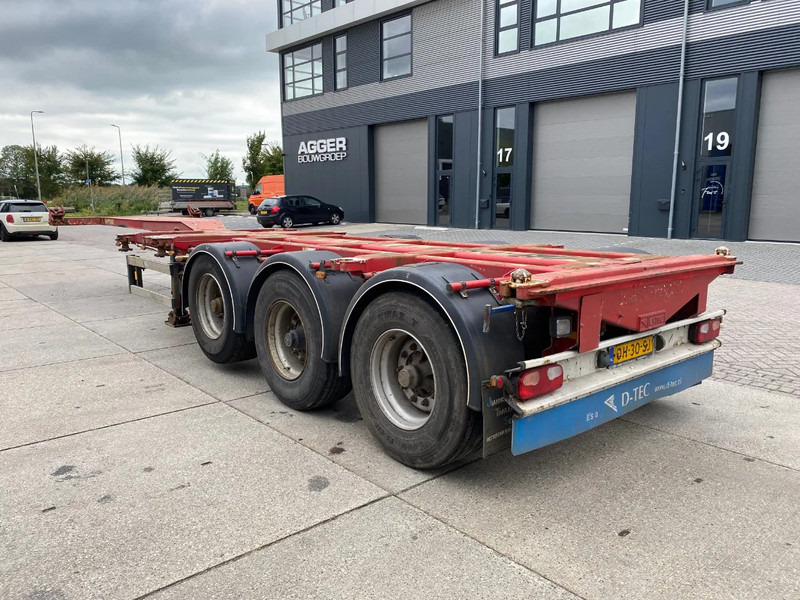 D-Tec FT-43-03V / Flexitrailer / 2x Extendable / BPW / 1x Lift Axle - Semirremolque portacontenedore/ Intercambiable: foto 3 D-Tec FT-43-03V / Flexitrailer / 2x Extendable / BPW / 1x Lift Axle - Semirremolque portacontenedore/ Intercambiable: foto 3