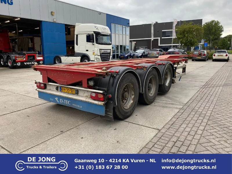 D-Tec FT-43-03V / Flexitrailer / 2x Extendable / BPW / 1x Lift Axle - Semirremolque portacontenedore/ Intercambiable: foto 1 D-Tec FT-43-03V / Flexitrailer / 2x Extendable / BPW / 1x Lift Axle - Semirremolque portacontenedore/ Intercambiable: foto 1