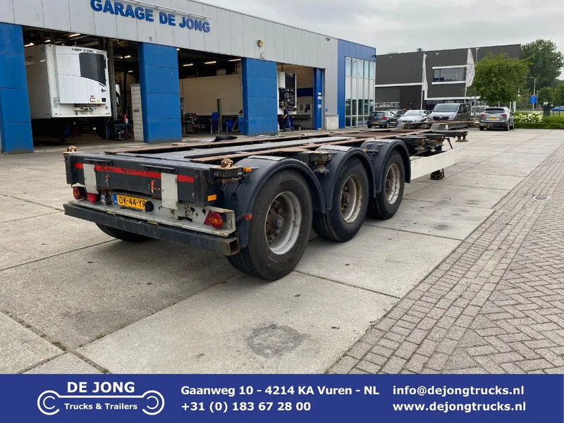 Kögel SW24 Container Chassis / 2x Extendable / BPW + Drum - Semirremolque portacontenedore/ Intercambiable: foto 1 Kögel SW24 Container Chassis / 2x Extendable / BPW + Drum - Semirremolque portacontenedore/ Intercambiable: foto 1