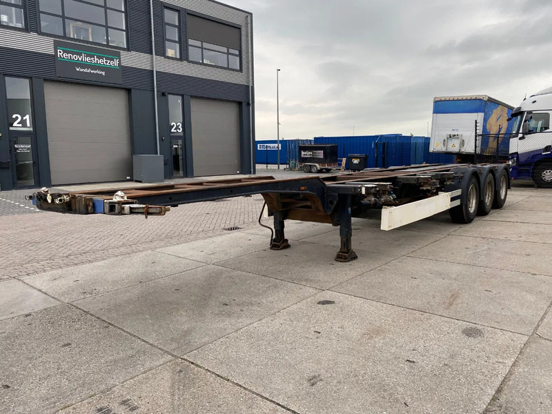 Kögel SW24 Container Chassis / 2x Extendable / BPW + Drum - Semirremolque portacontenedore/ Intercambiable: foto 4 Kögel SW24 Container Chassis / 2x Extendable / BPW + Drum - Semirremolque portacontenedore/ Intercambiable: foto 4
