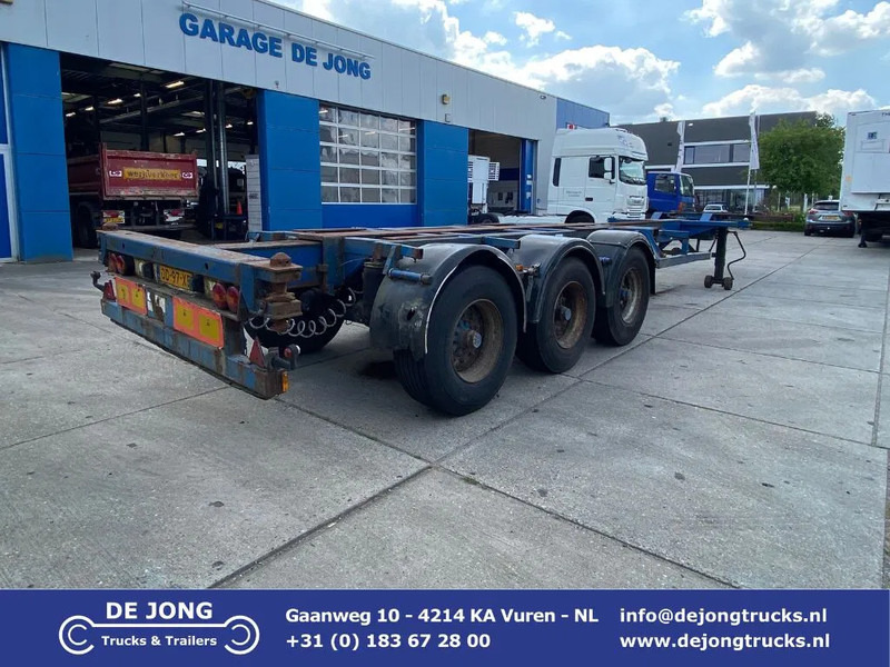 Kromhout KRH0-1013 / 1x Lift Axle / 2x Extendable / BPW - Semirremolque portacontenedore/ Intercambiable: foto 1 Kromhout KRH0-1013 / 1x Lift Axle / 2x Extendable / BPW - Semirremolque portacontenedore/ Intercambiable: foto 1