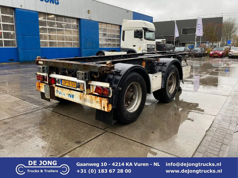 Krone SZ / 20 FT Container Chassis / BPW - Semirremolque portacontenedore/ Intercambiable: foto 1 Krone SZ / 20 FT Container Chassis / BPW - Semirremolque portacontenedore/ Intercambiable: foto 1